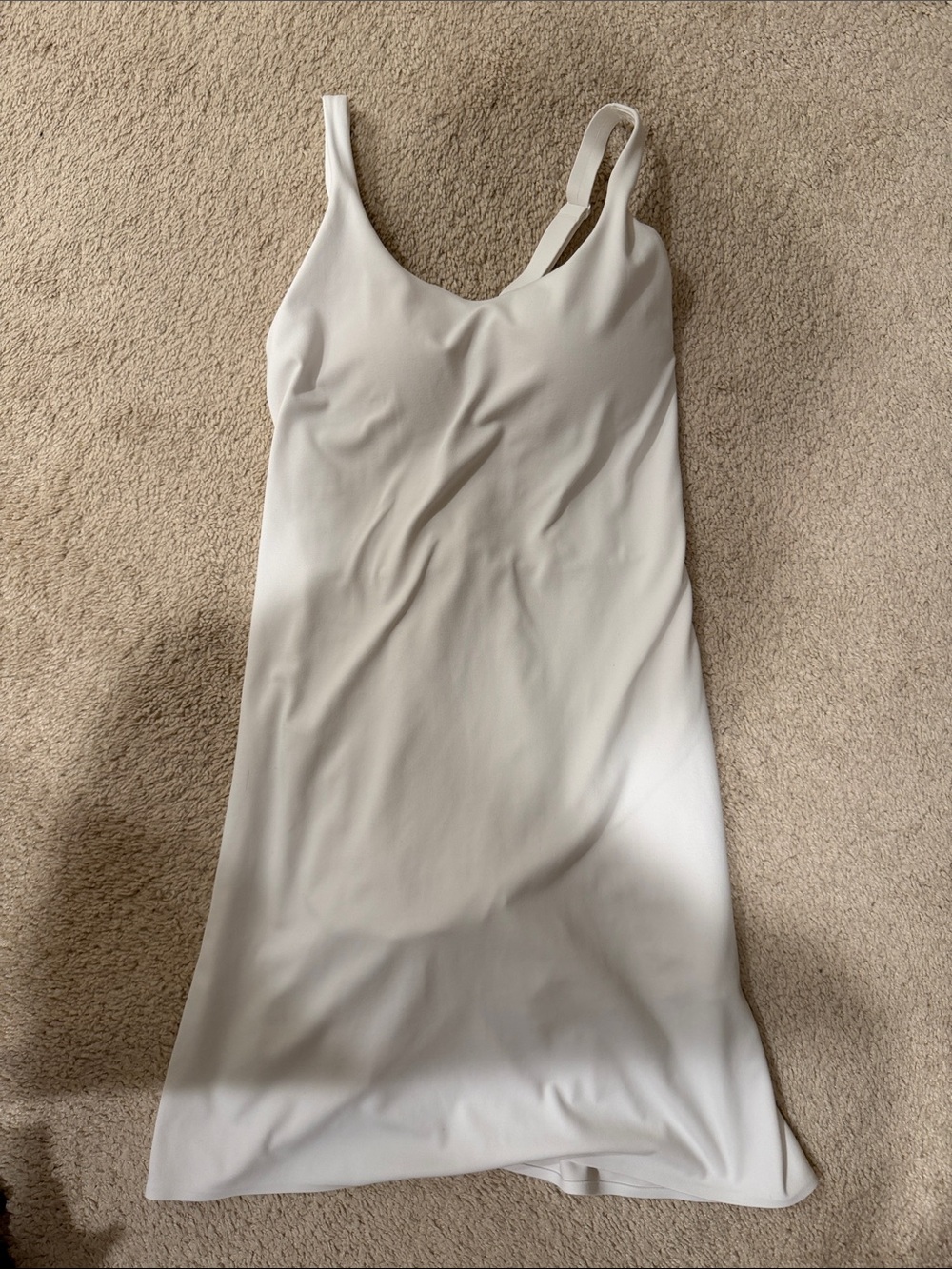 Used Uniqlo Cream Seamless Bra  Dress